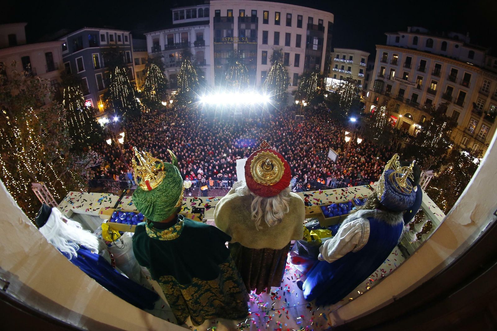 Todas las imágenes de la Cabalgata de Reyes de Granada