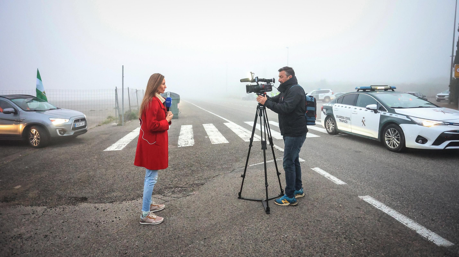 Agricultores de Jerez marchan hacia Algeciras