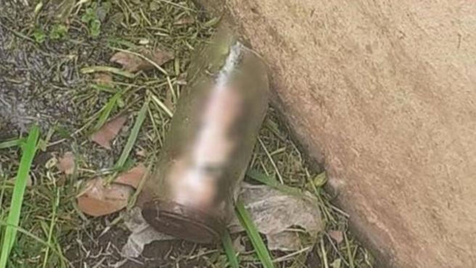 Un jardinero encuentra un pene mutilado dentro de un bote de cristal