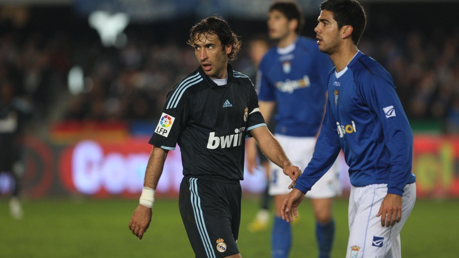 Raúl González, en el Xerez CD-Real Madrid de la 09/10.