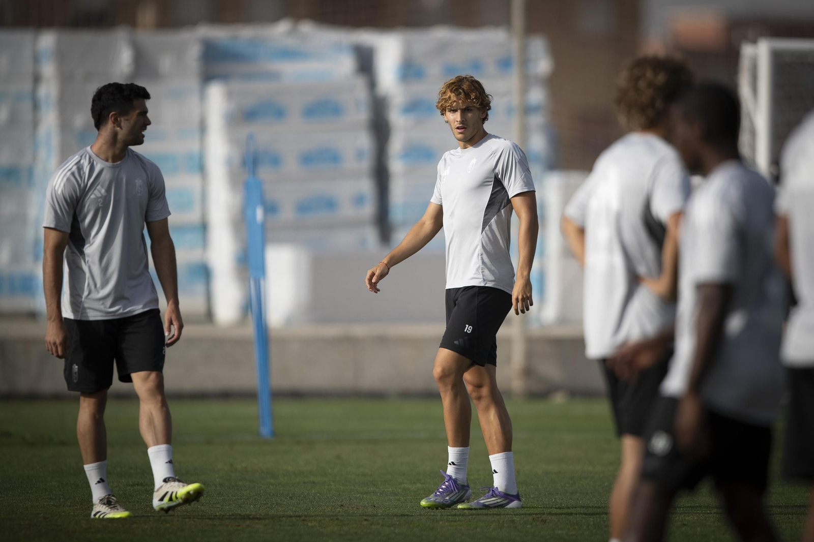 Las imágenes del entrenamiento del Granada CF