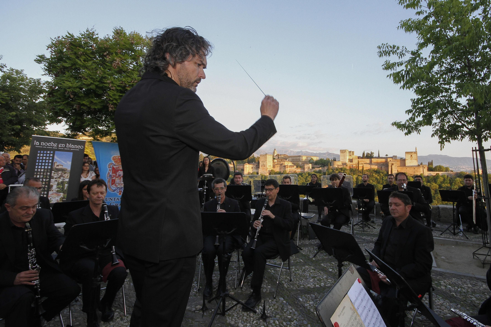 Uno de los conciertos que se pudieron disfrutar en la última edición de la Noche en Blanco.