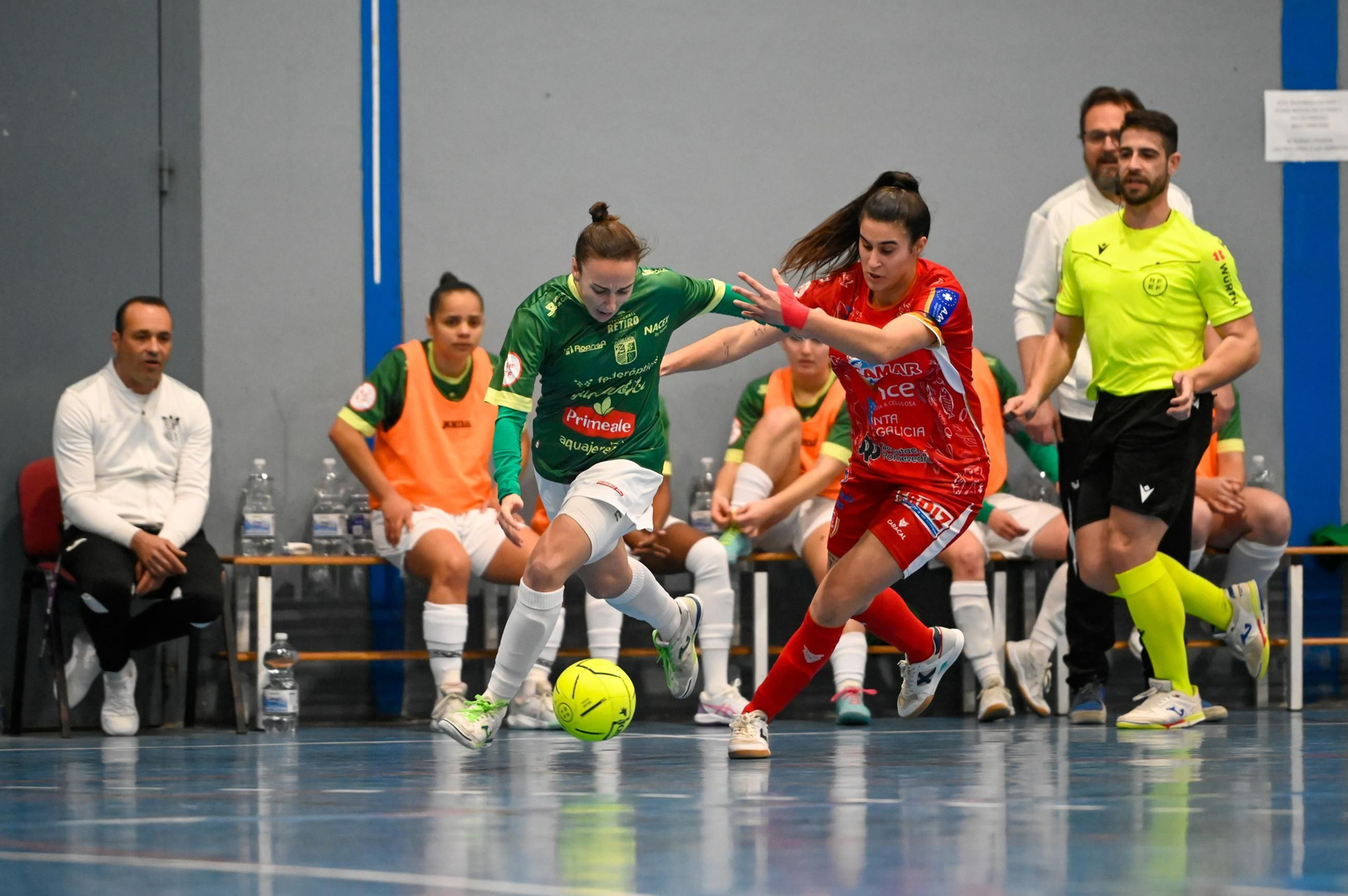 Imágenes del empate entre Guadalcacín FSF y Poio Pescamar