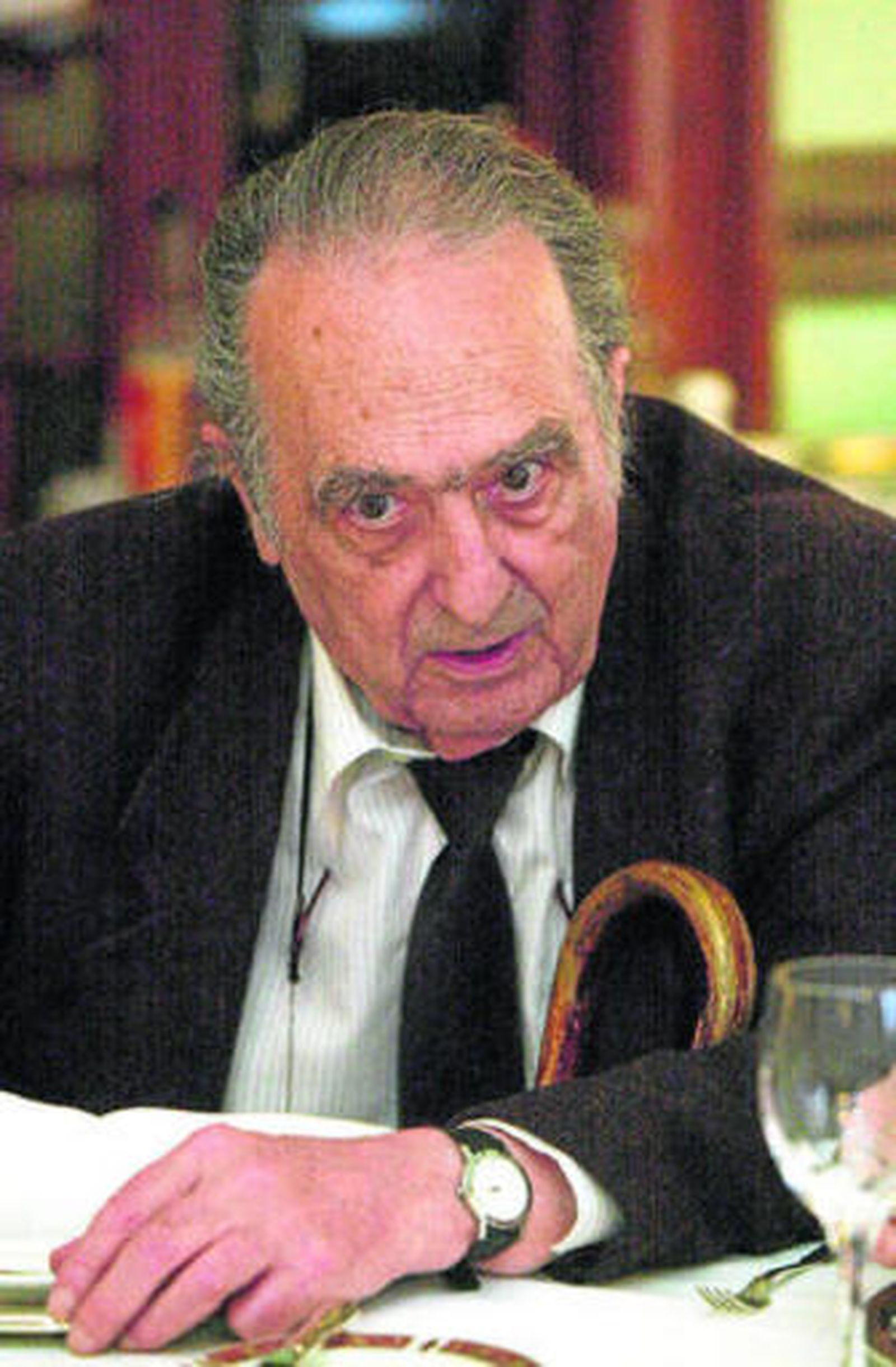 El escritor Rafael Sánchez Ferlosio (Roma, 1927).