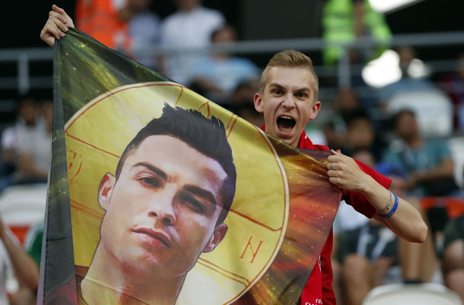 Las imágenes del Irán-Portugal