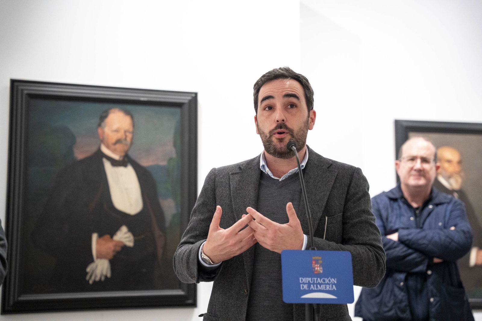 Fotogalería de la nueva obra de Zuloaga de la familia Cosentino en el MUREC