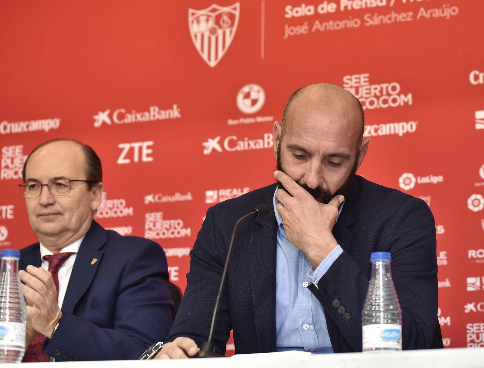 La despedida de Monchi, en imágenes