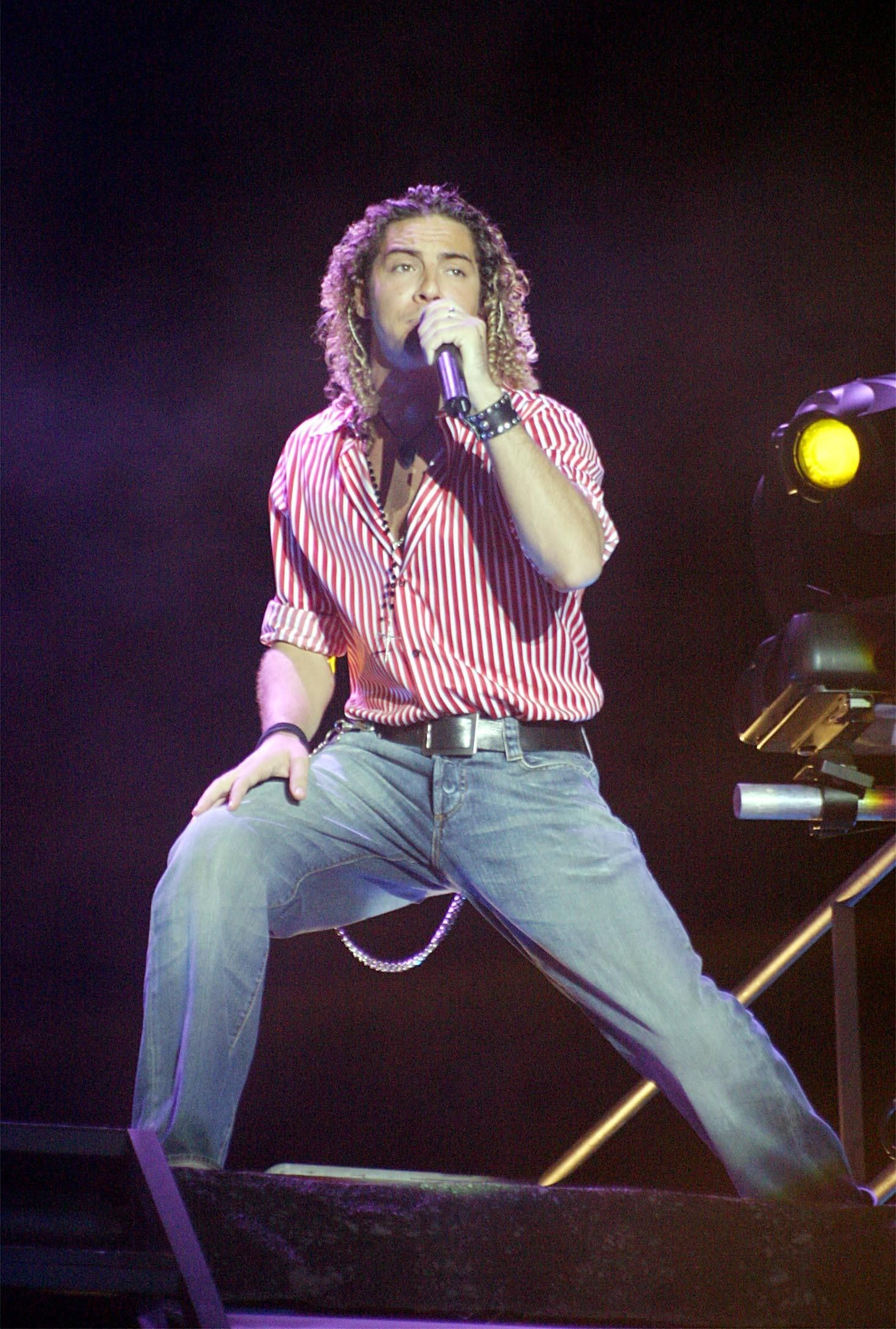 Agosto de 2004: Las imágenes del concierto de David Bisbal en Punta Umbría