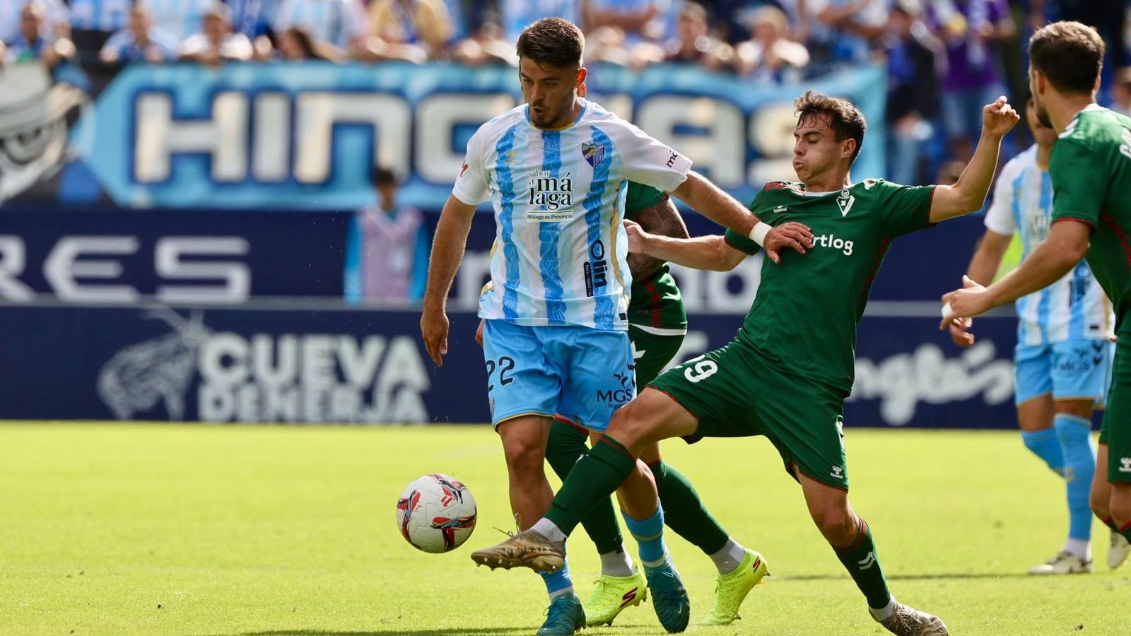 El Málaga CF - Eibar, en fotos