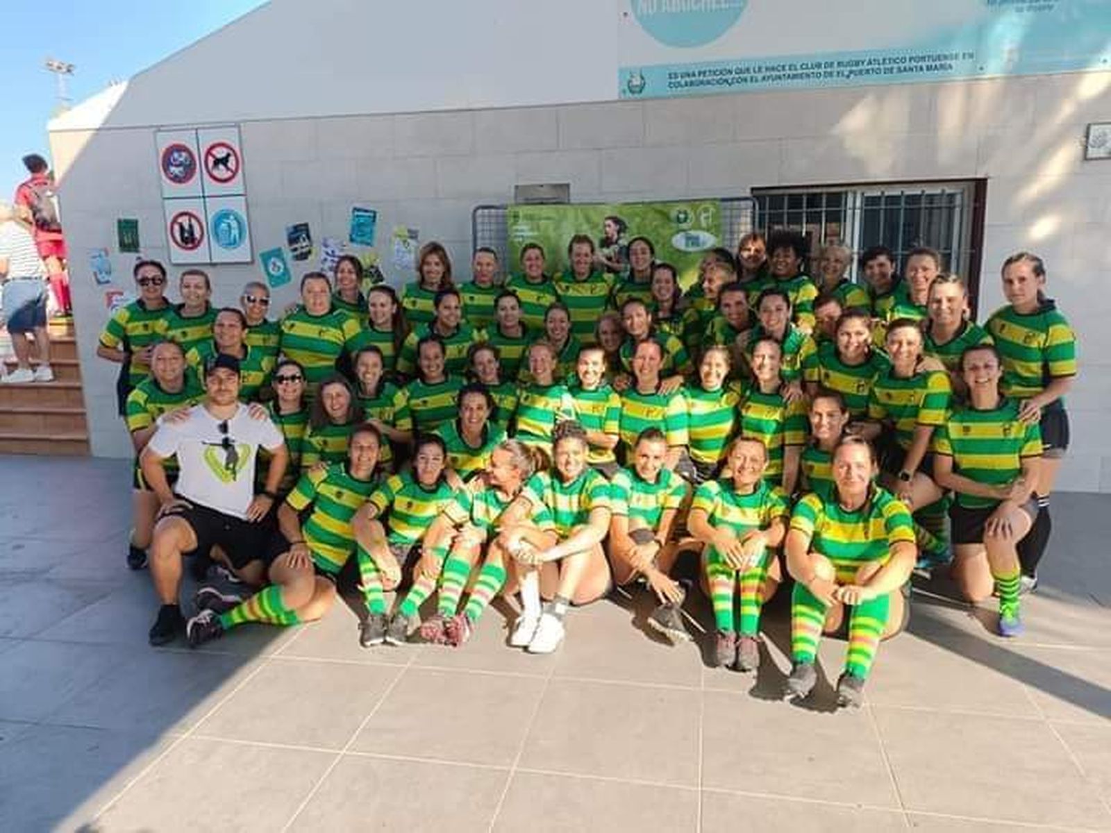 Una imagen de Las Camaleonas en el II Mater Series celebrado en El Puerto.