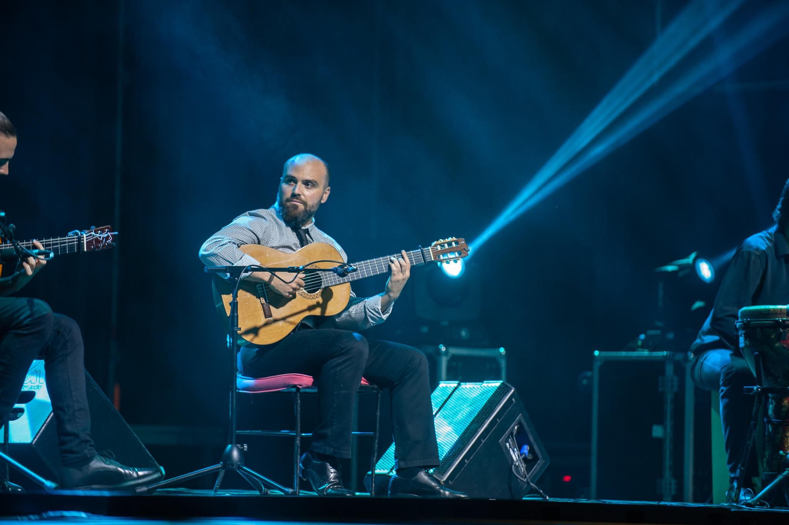 Santiago Lara, durante un concierto reciente. Santiago Lara, durante un concierto reciente.