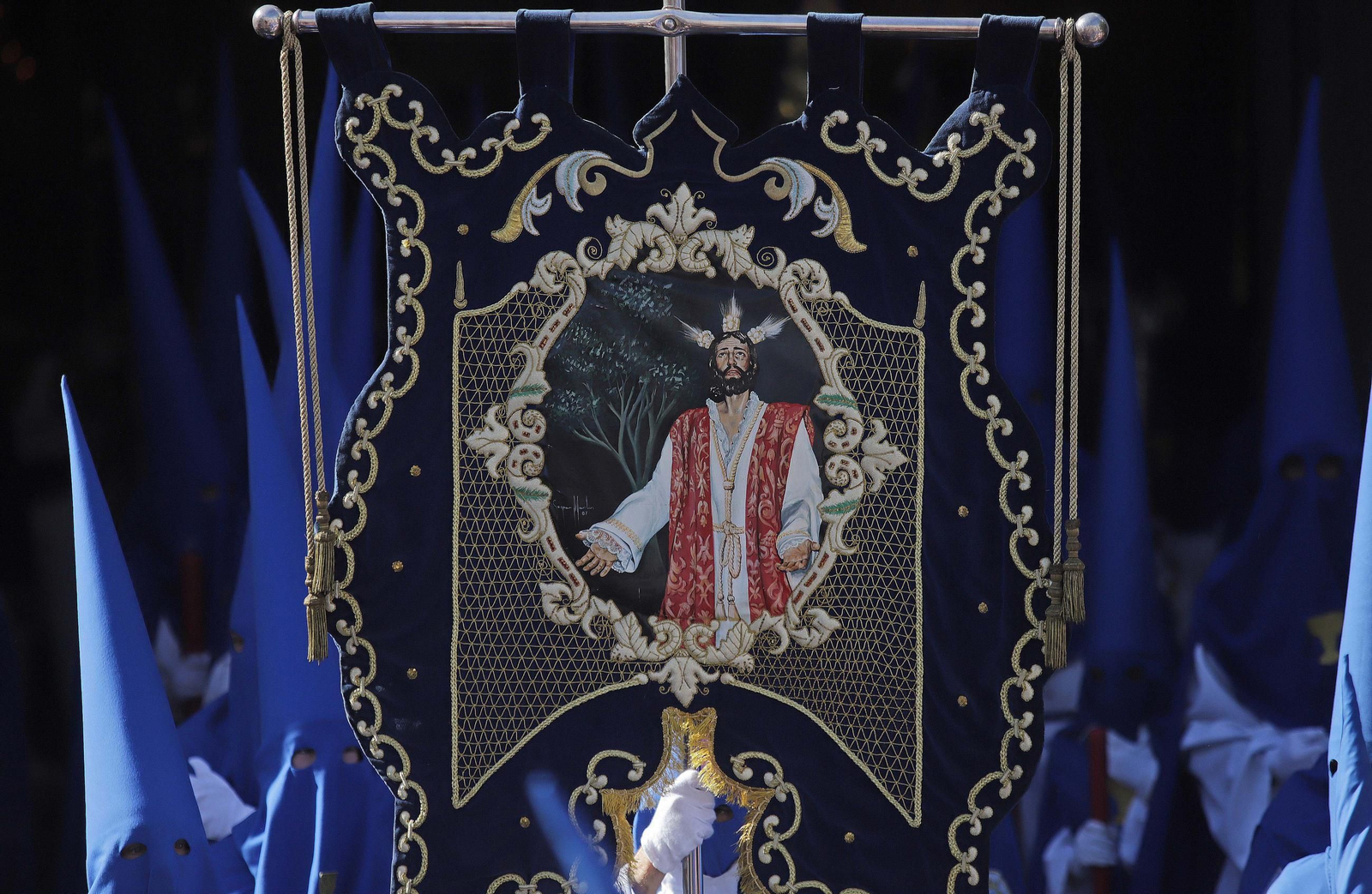 Fotos del Domingo de Ramos en Algeciras: Oración en el Huerto