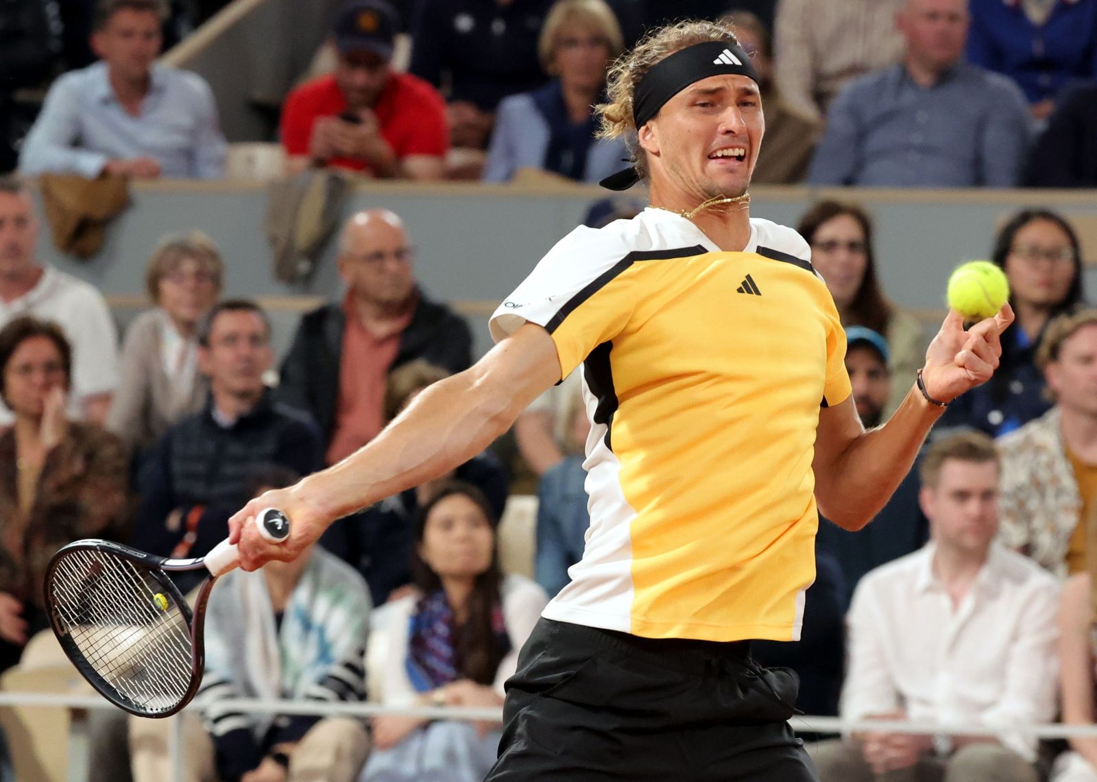 Las fotos del adiós de Nadal en Roland Garros