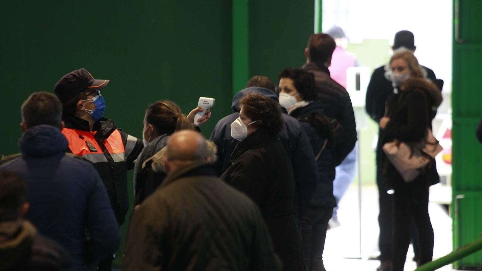 Cribado de coronavirus en Los Barrios