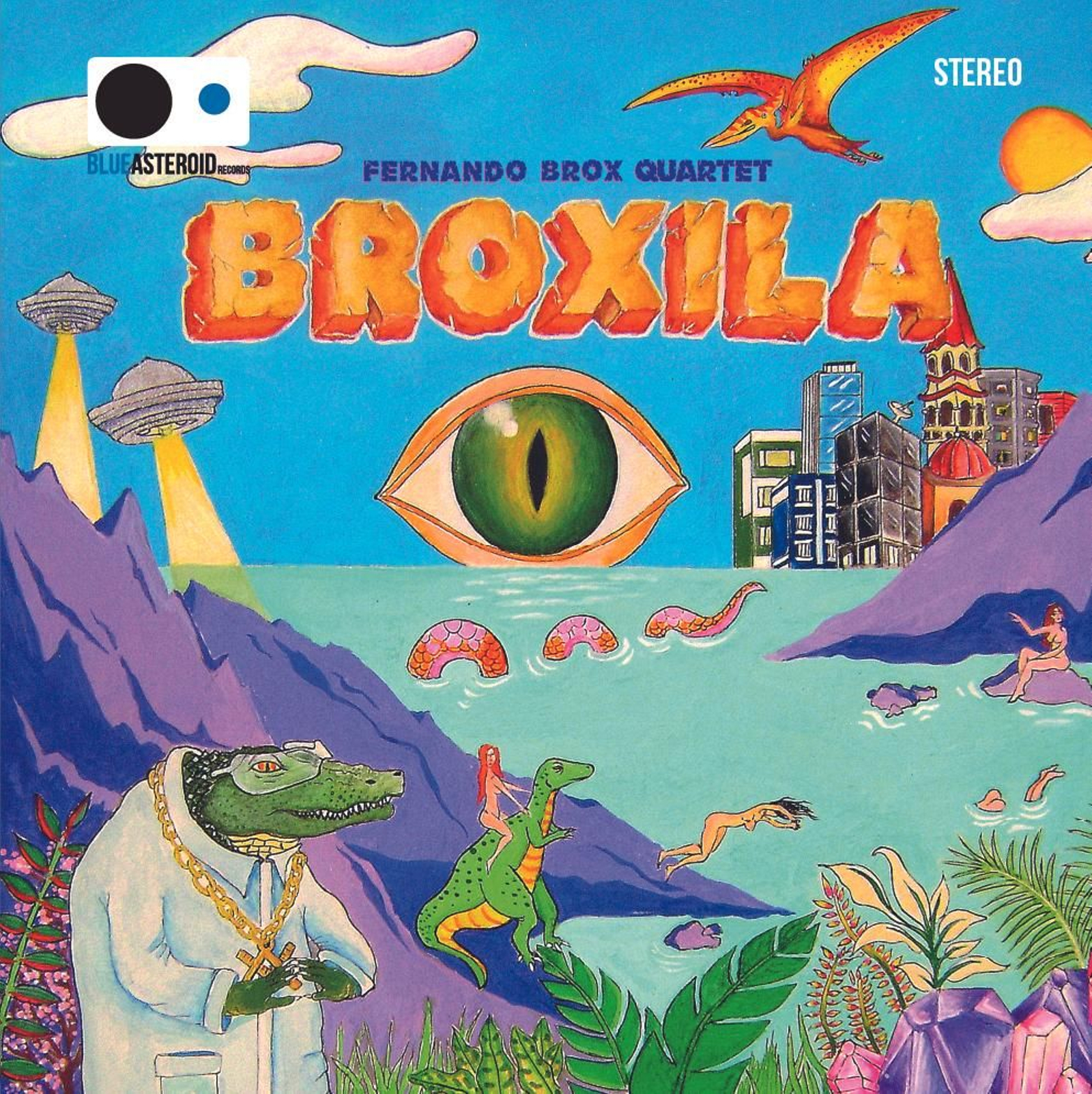 El cuarteto de Fernando Brox con su colorista portada.