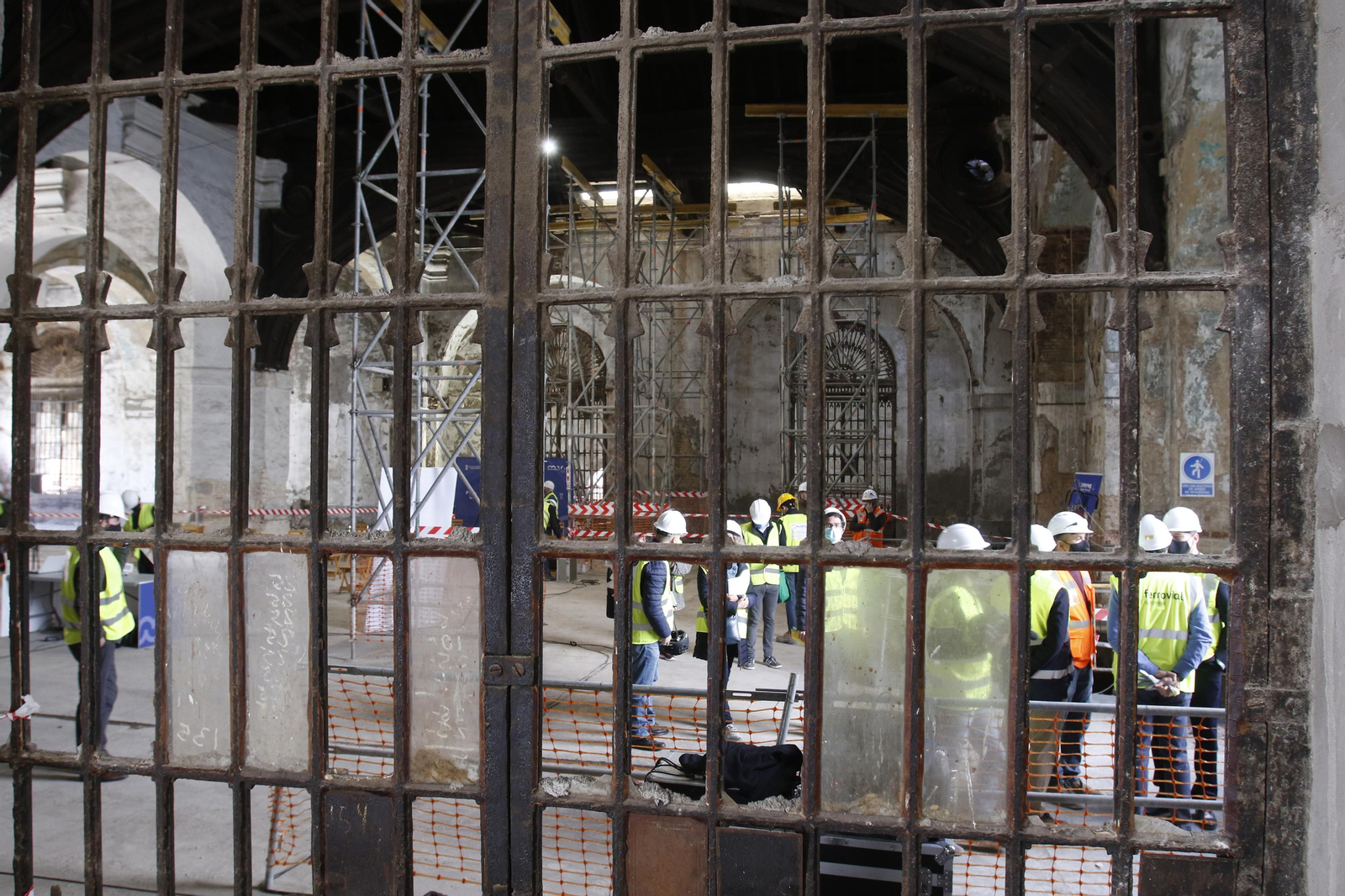 Estado de las obras de la Fábrica de Artillería