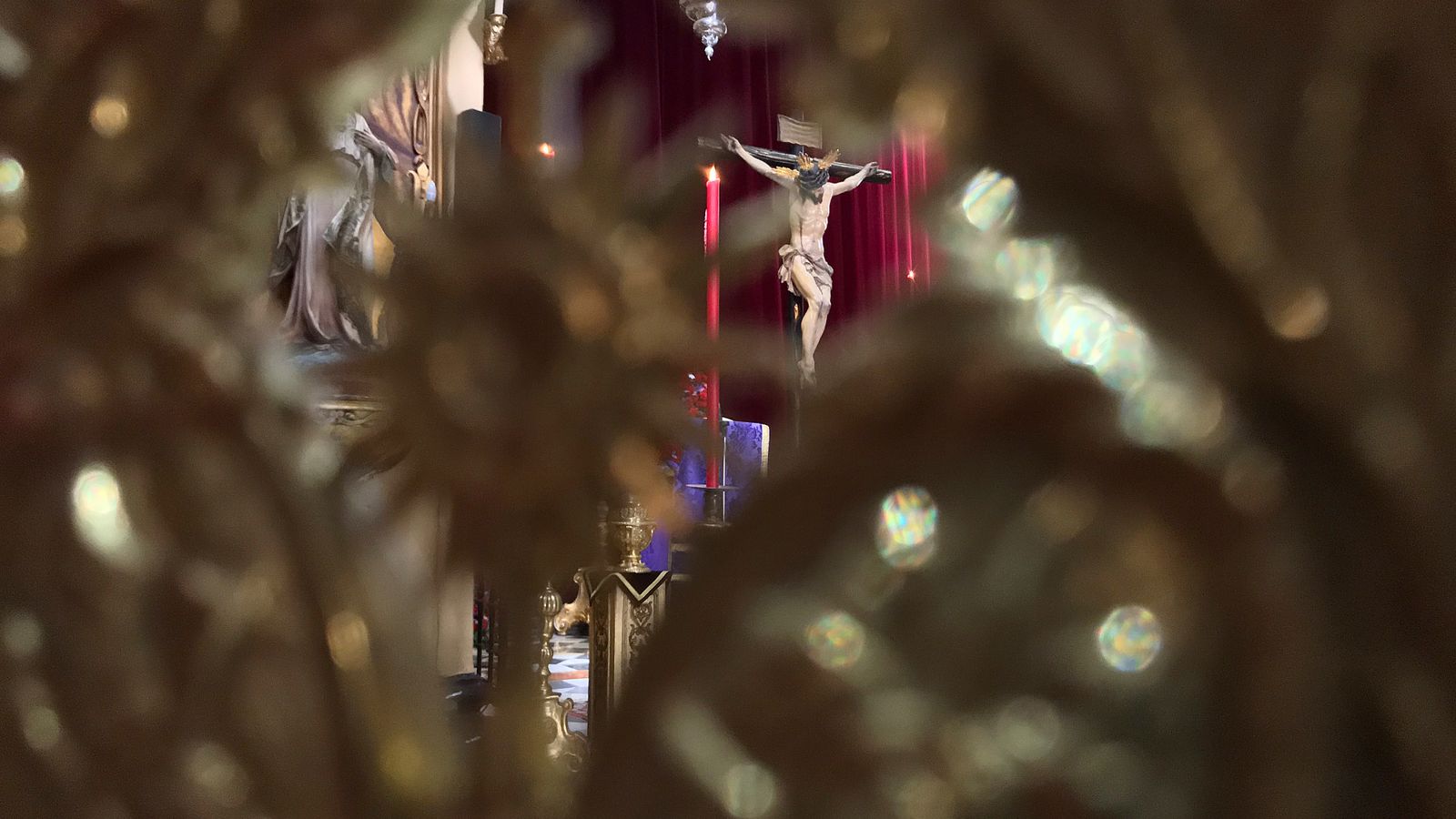 Veneración al Santísimo Cristo de la Salud de San Bernardo