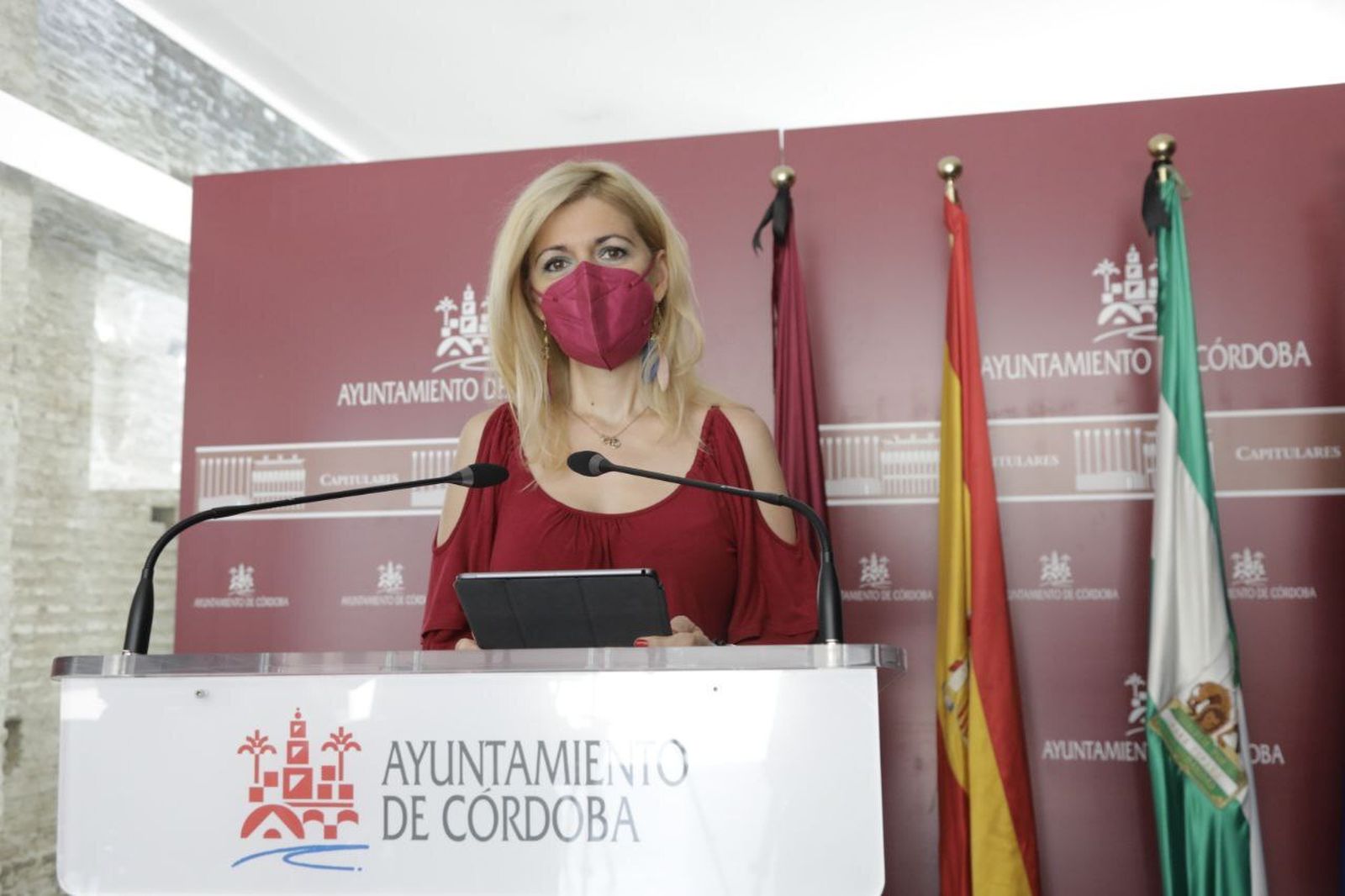La teniente de alcalde de Transformación Digital del Ayuntamiento de Córdoba, Lourdes Morales.