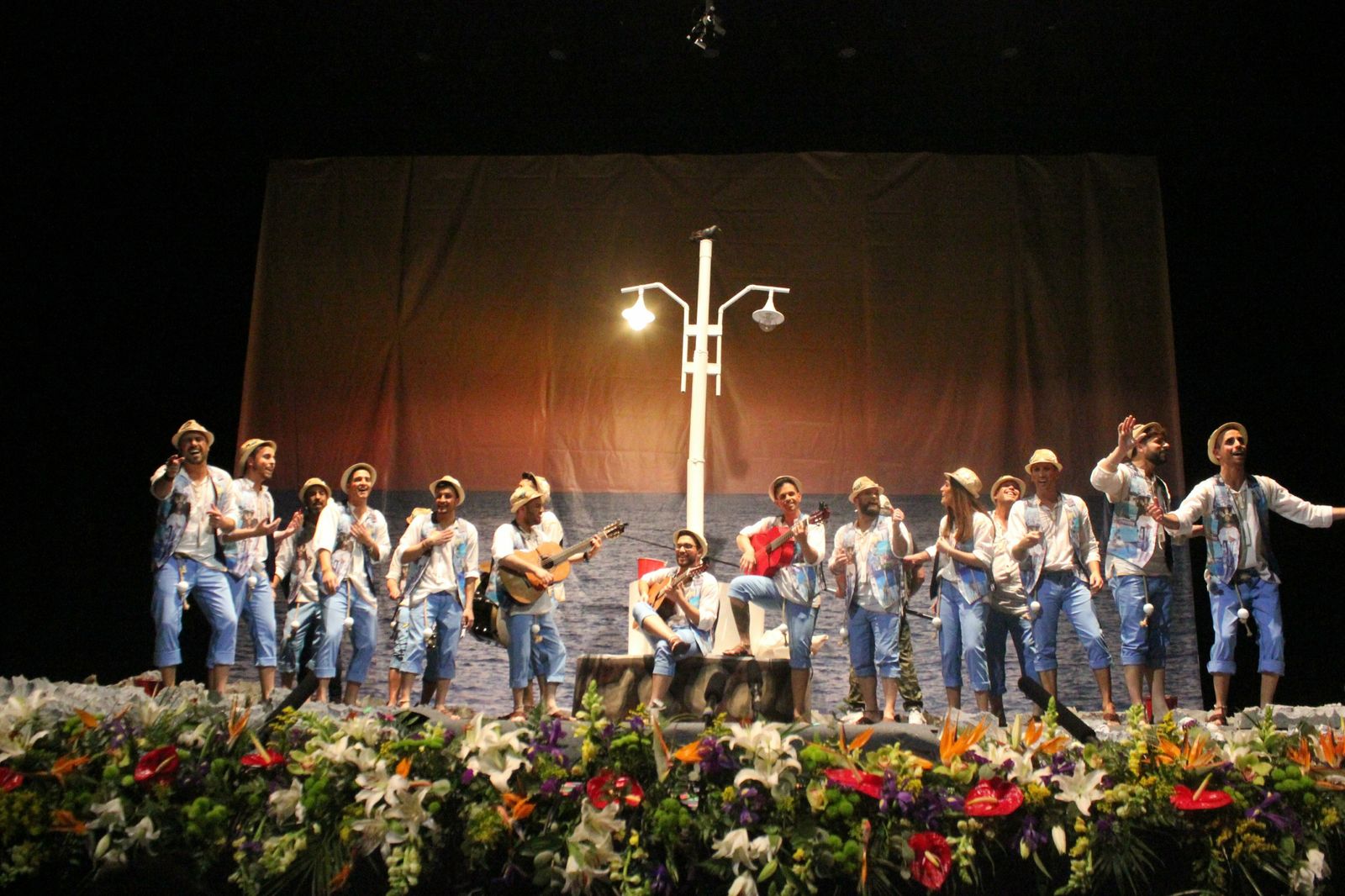 La comparsa Un malagueño cualquiera.