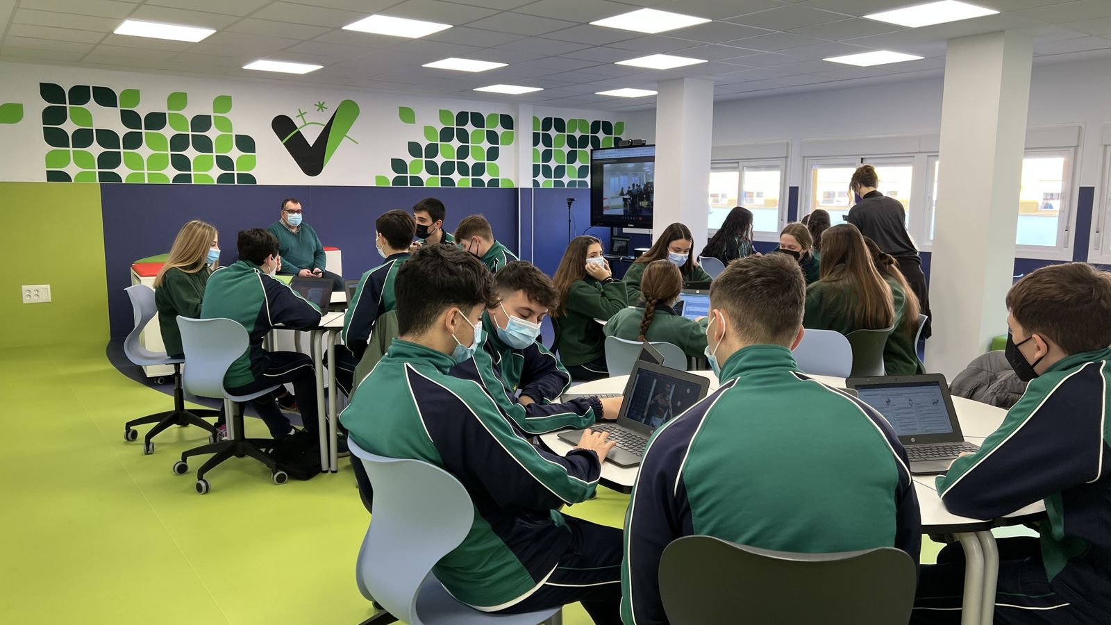 Nueva Aula Reinventada del colegio Las Carmelitas.