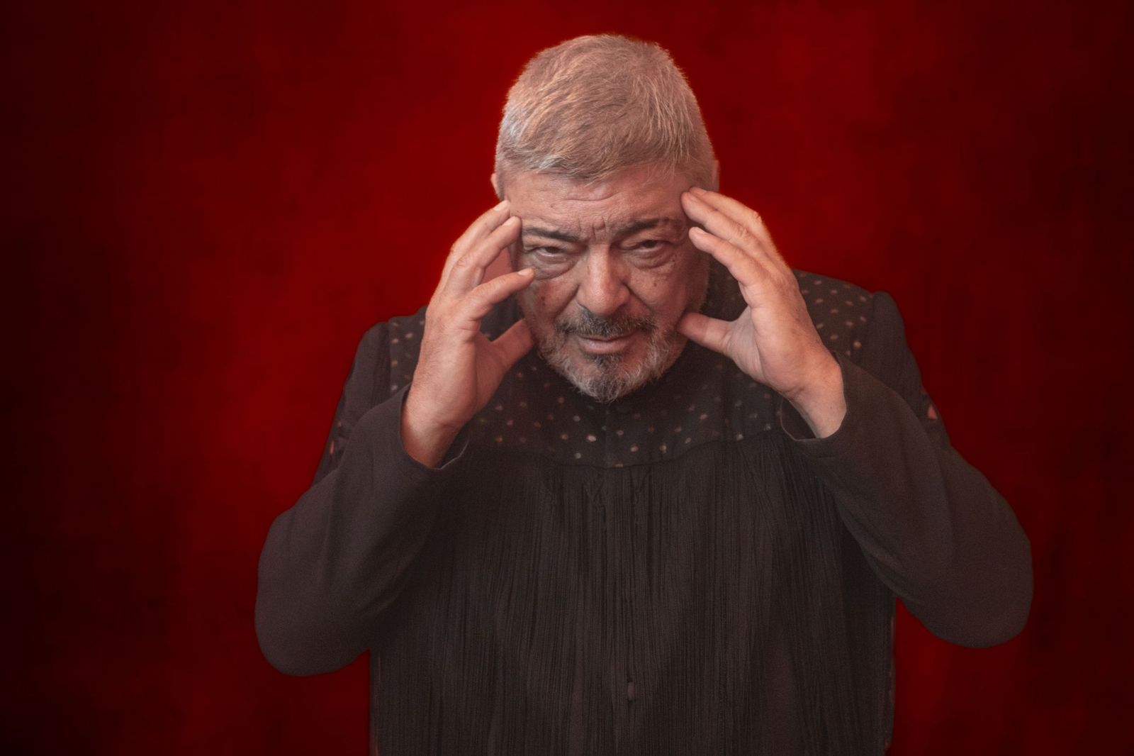 Antonio Canales en la presentación de su último espectáculo, el pasado otoño