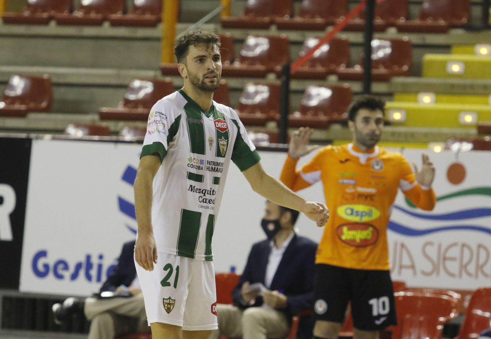 La derrota del Córdoba Futsal ante el Ribera Navarra, en imágenes