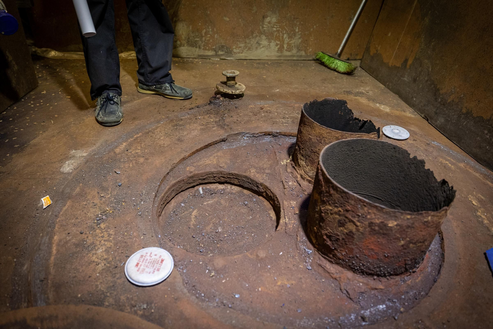 Un recorrido completo por las obras del buque escuela 'Juan Sebastián de Elcano'