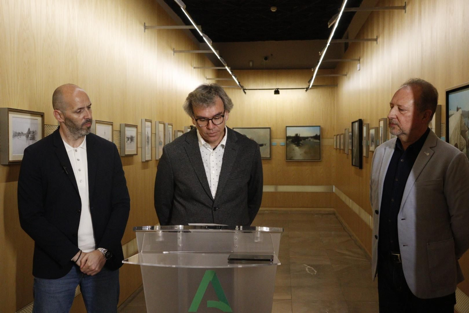 La exposición 'Dibujos preparatorios. Paisajes y Figuras' del Museo de Bellas Artes, en imágenes