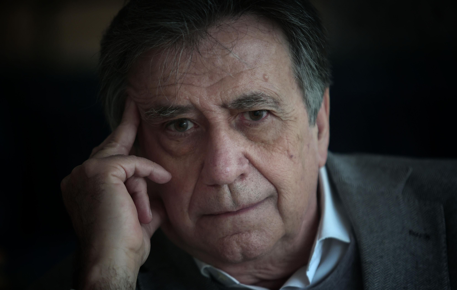 El escritor Luis Landero (Alburquerque, Badajoz, 1948), la pasada semana en una visita a Sevilla.