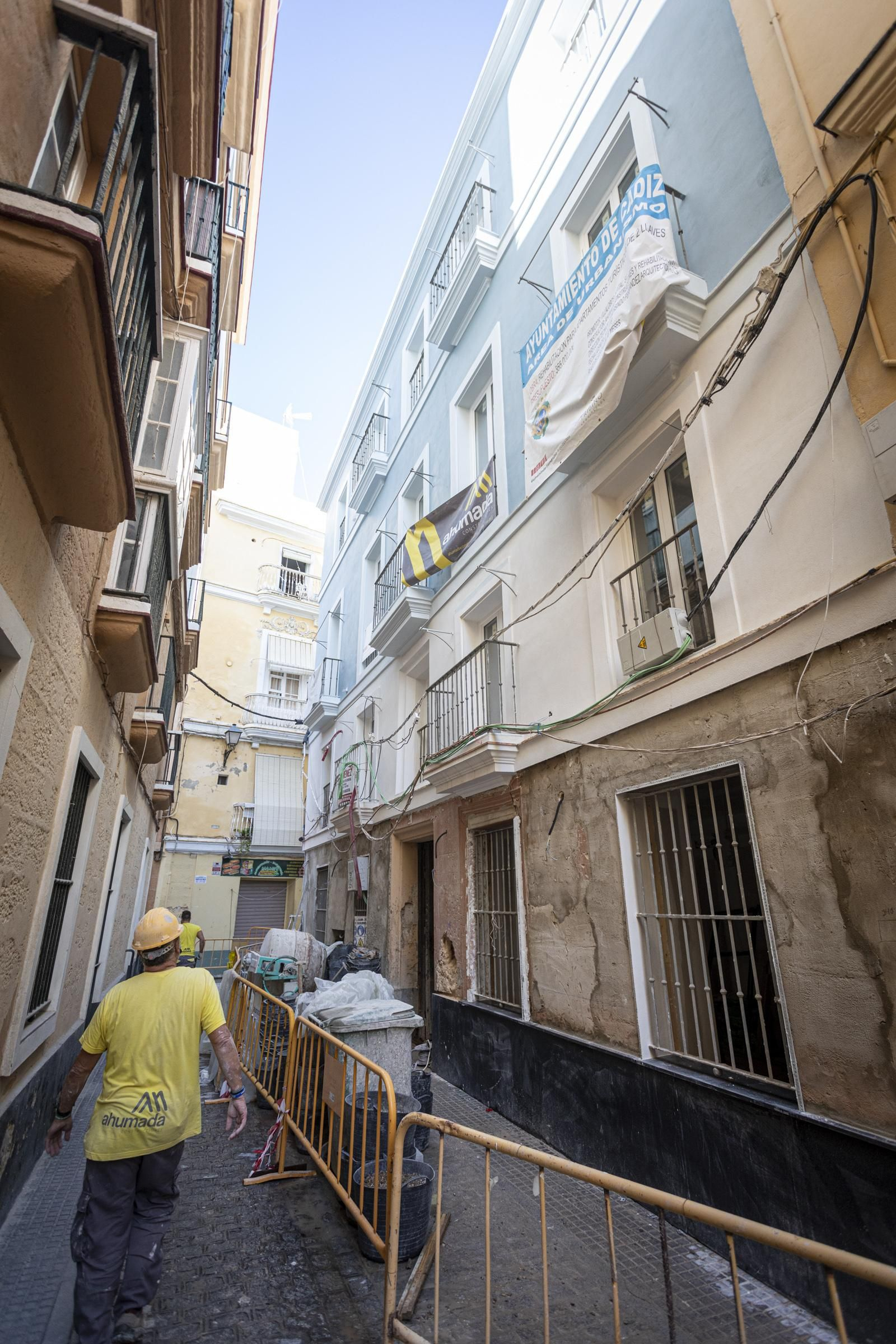Imágenes de los nuevos edificios de las calles Barrocal y Villalobos