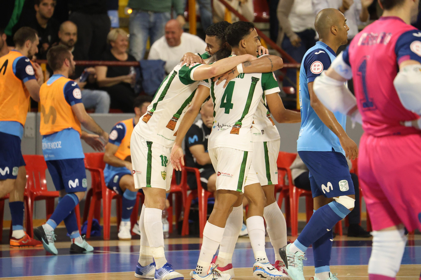 La derrota del Córdoba Futsal ante el Movistar Inter, en imágenes