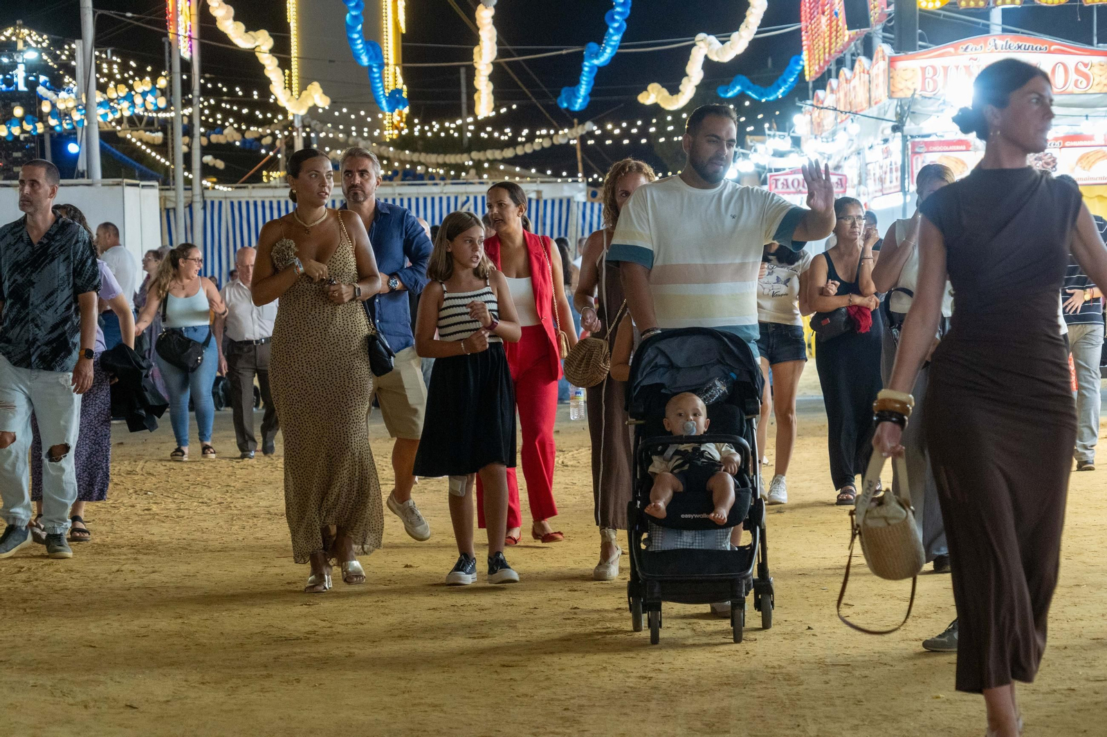 Colombinas 2025: Imágenes del ambiente el sábado 2 de agosto en las Fiestas Colombinas