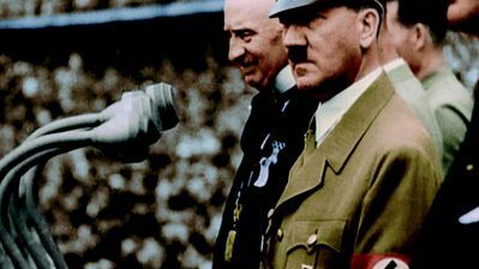 Adolf Hitler en una imagen coloreada