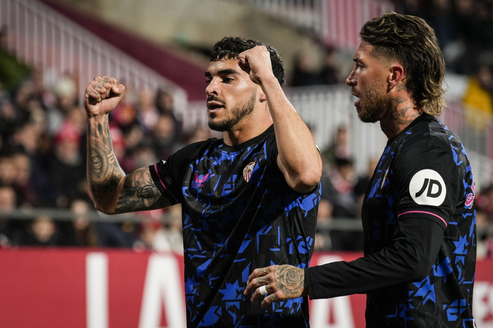 Las fotos del Girona - Sevilla