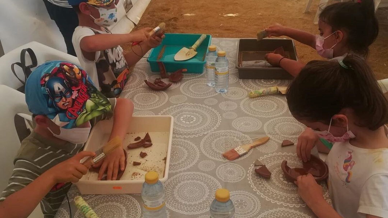 Es un edificio emblemático en el que los más pequeños también realizan talleres.