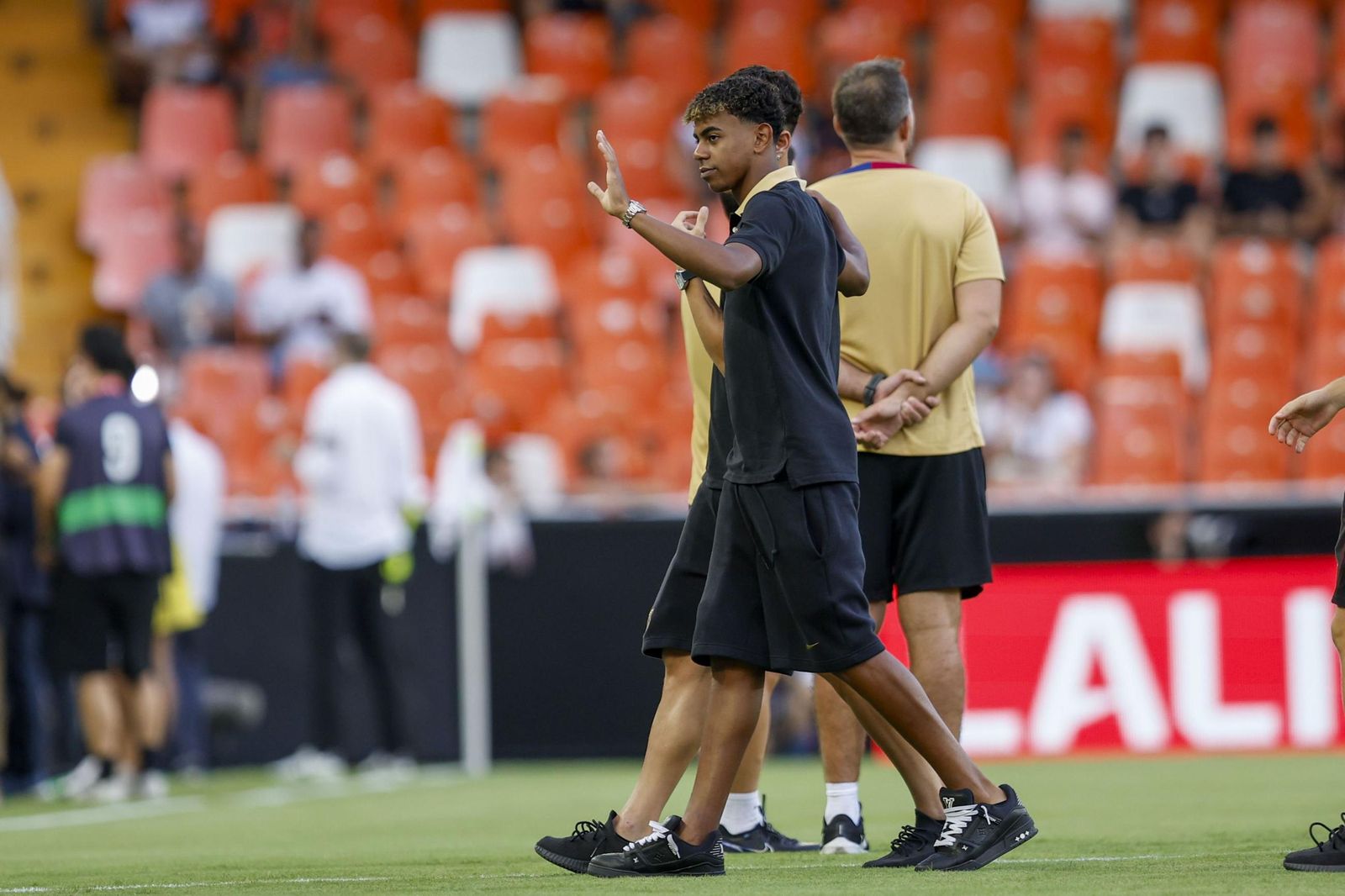 Las imágenes del Valencia - Barcelona