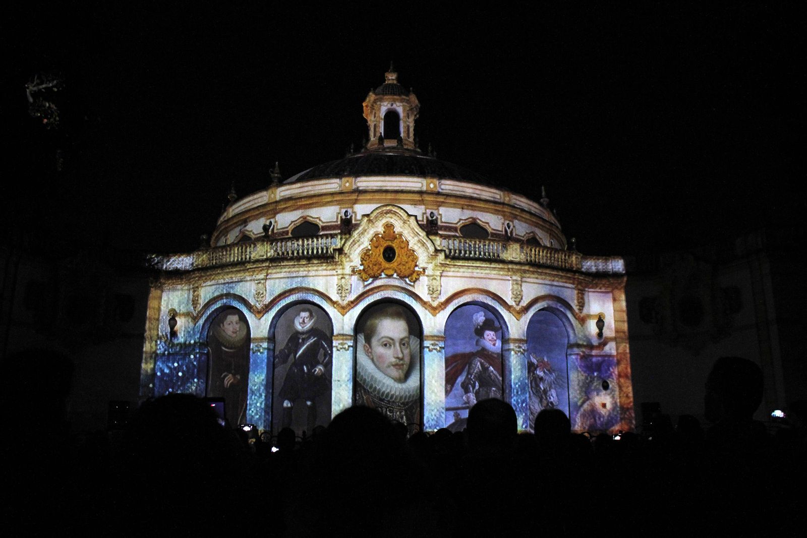 El 'mapping' de Murillo en el Casino de la Exposición