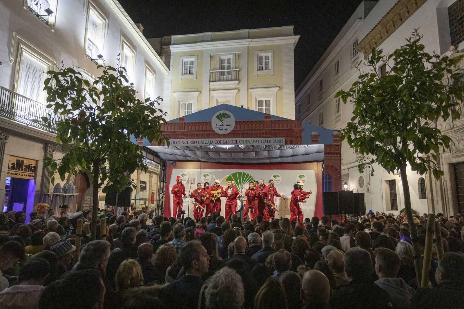 Una de las actuaciones del concurso de la Fundación Unicaja celebrado esta semana.