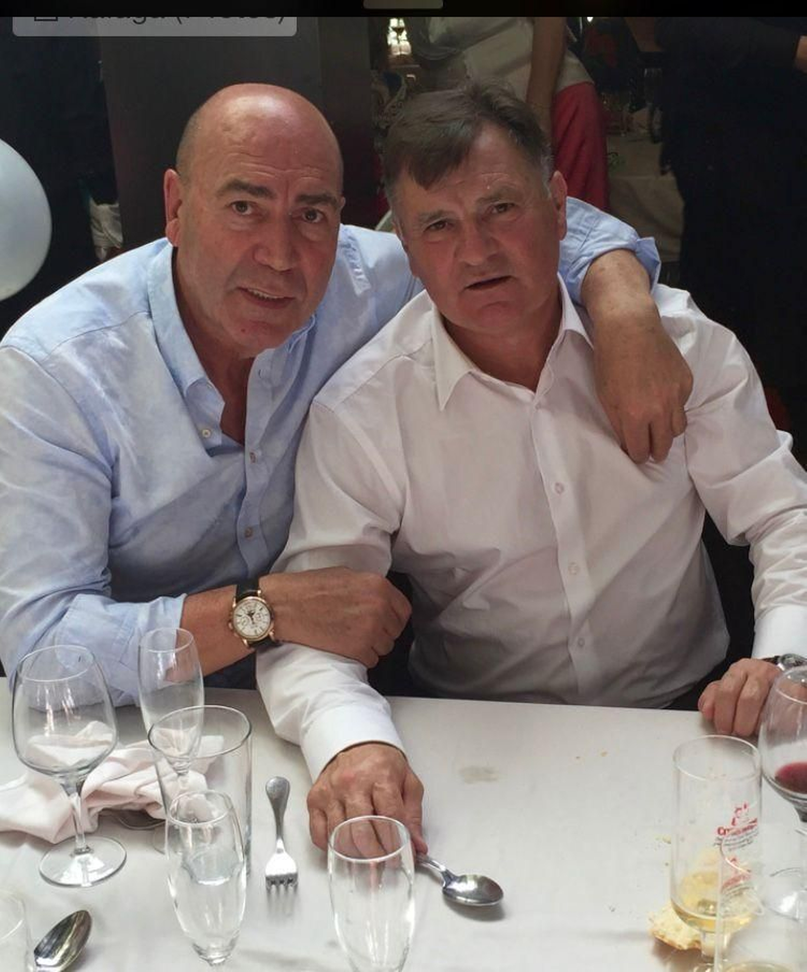 José Antonio Camacho y Labi Champions.