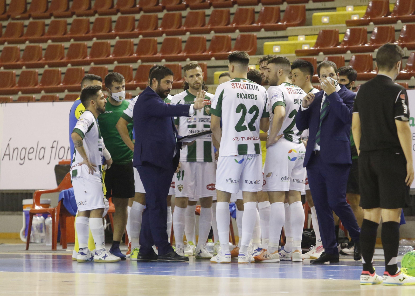 La derrota del Córdoba Futsal ante el Ribera Navarra, en imágenes