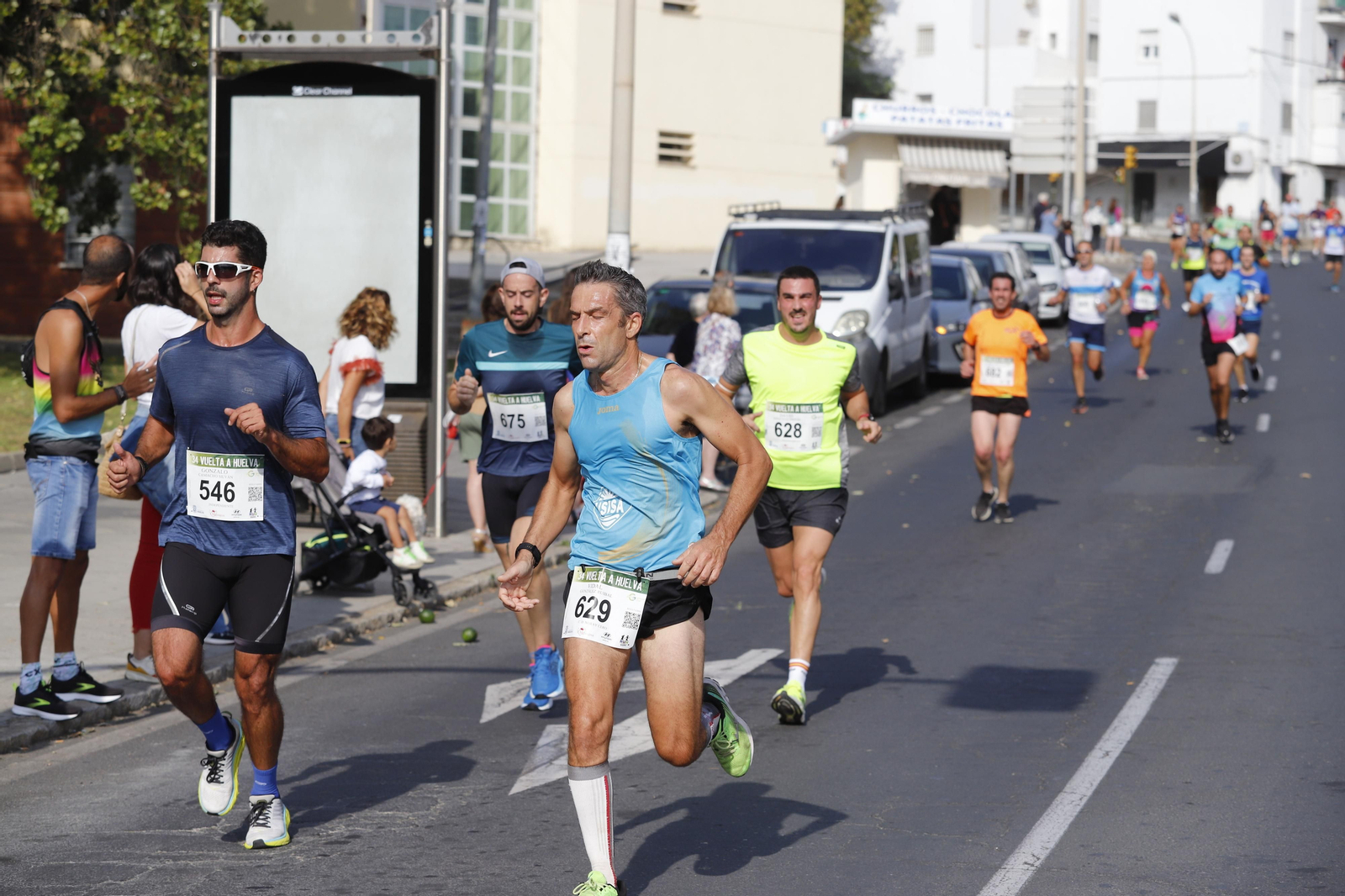 Las imágenes de la vuelta a Huelva de atletismo