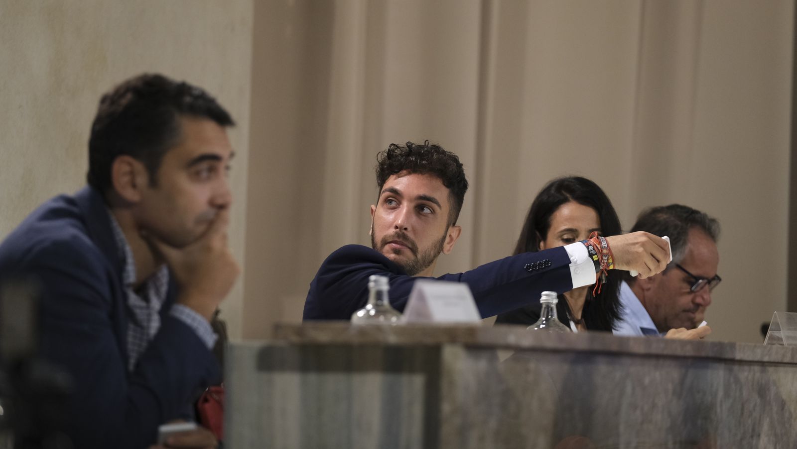 Imágenes del pleno ordinario del Ayuntamiento de Almería