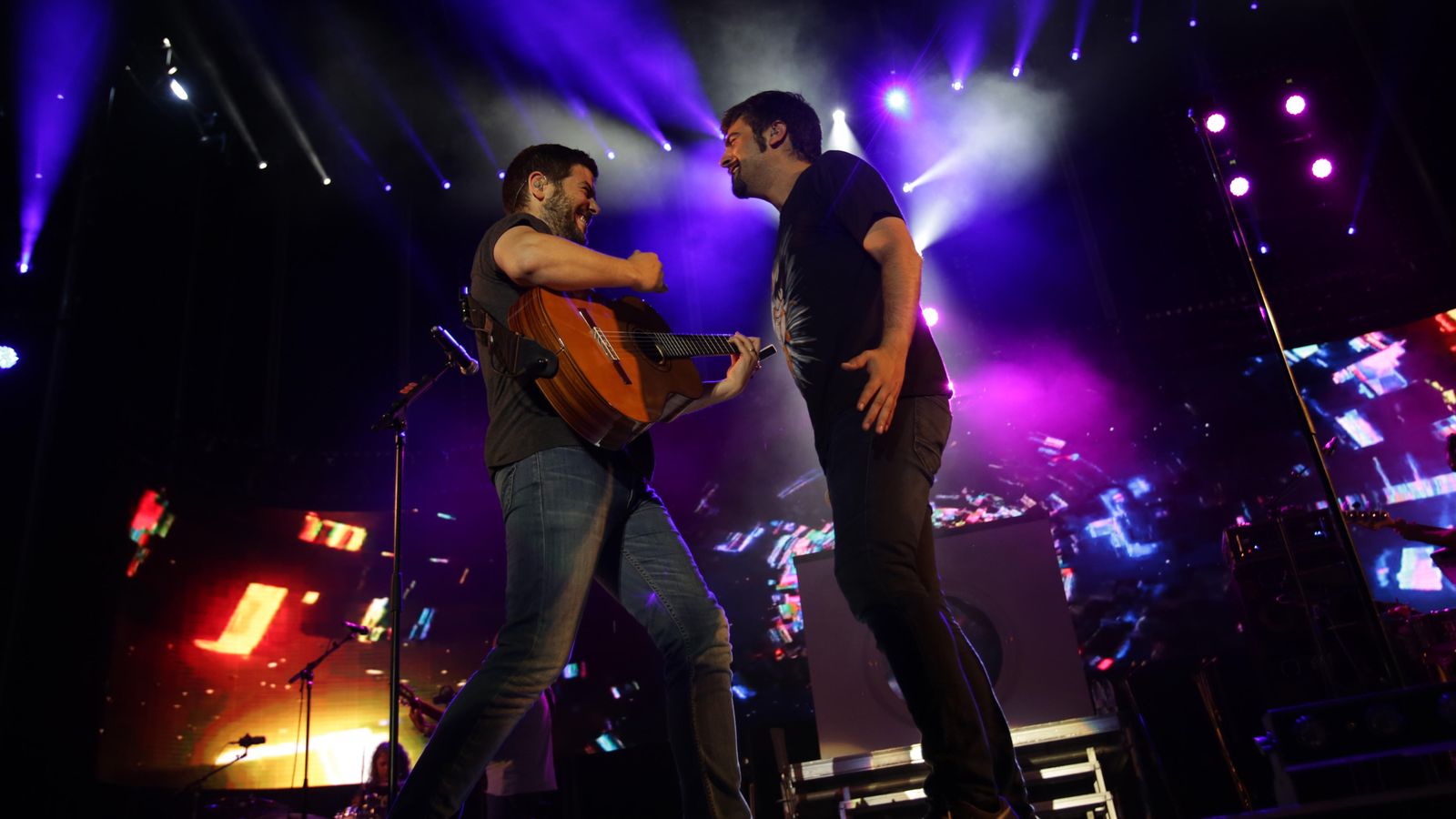 Concierto de Estopa en 2016.