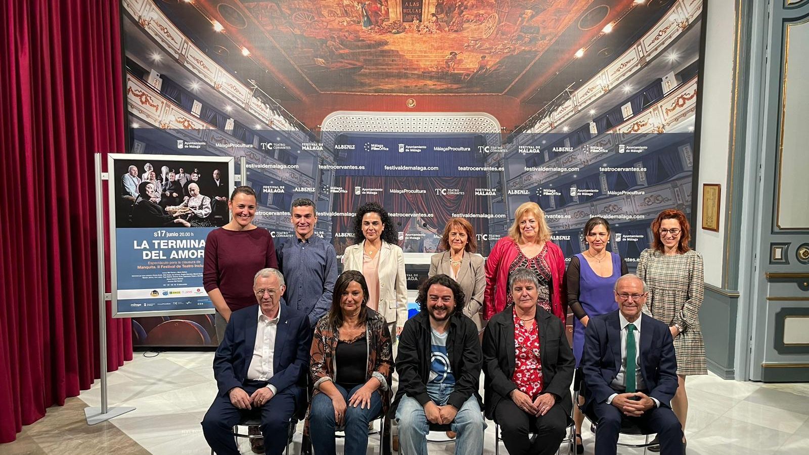 Presentación de la nueva edición de Manquita, hace unos días, en el Teatro Cervantes.