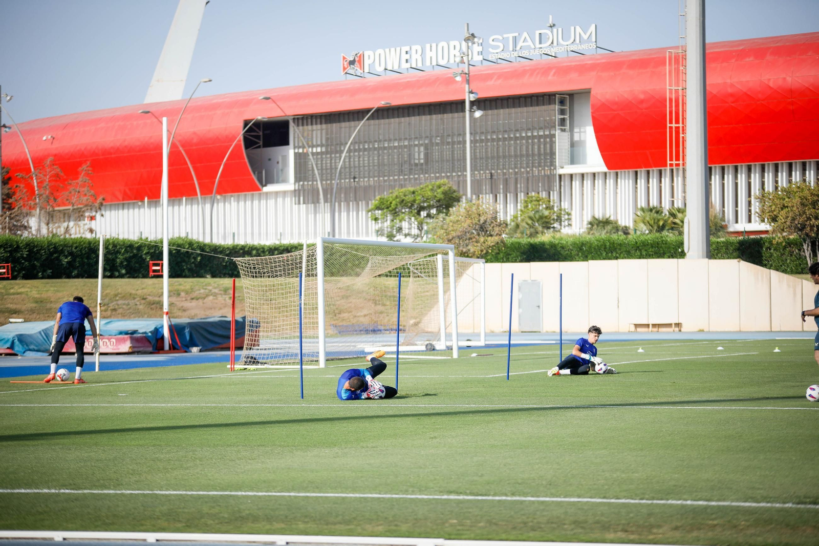 Primer entrenamiento pretemporada del Almería, en imágenes