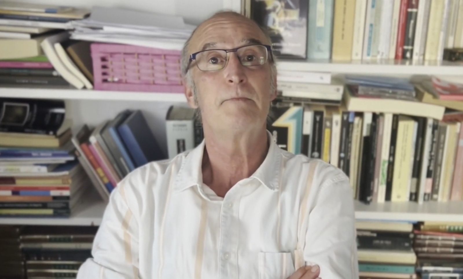 El escritor Luis Enrique Ibáñez, impulsor de la Plataforma Cultural ‘Artería’ de Sanlúcar.