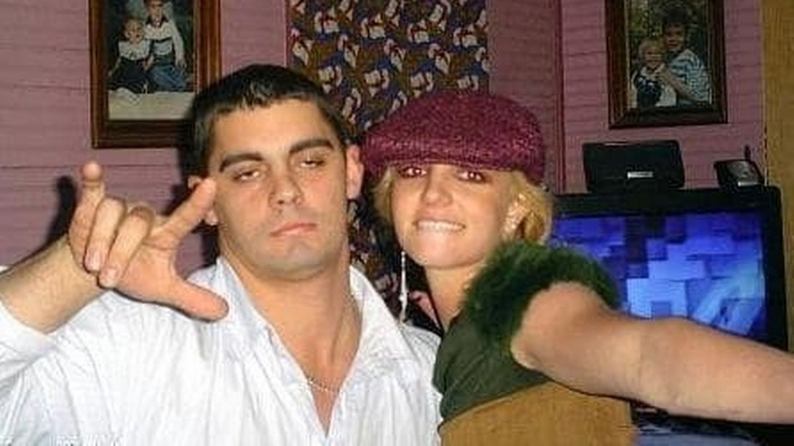 Britney con su primer marido, Jason Alexander.