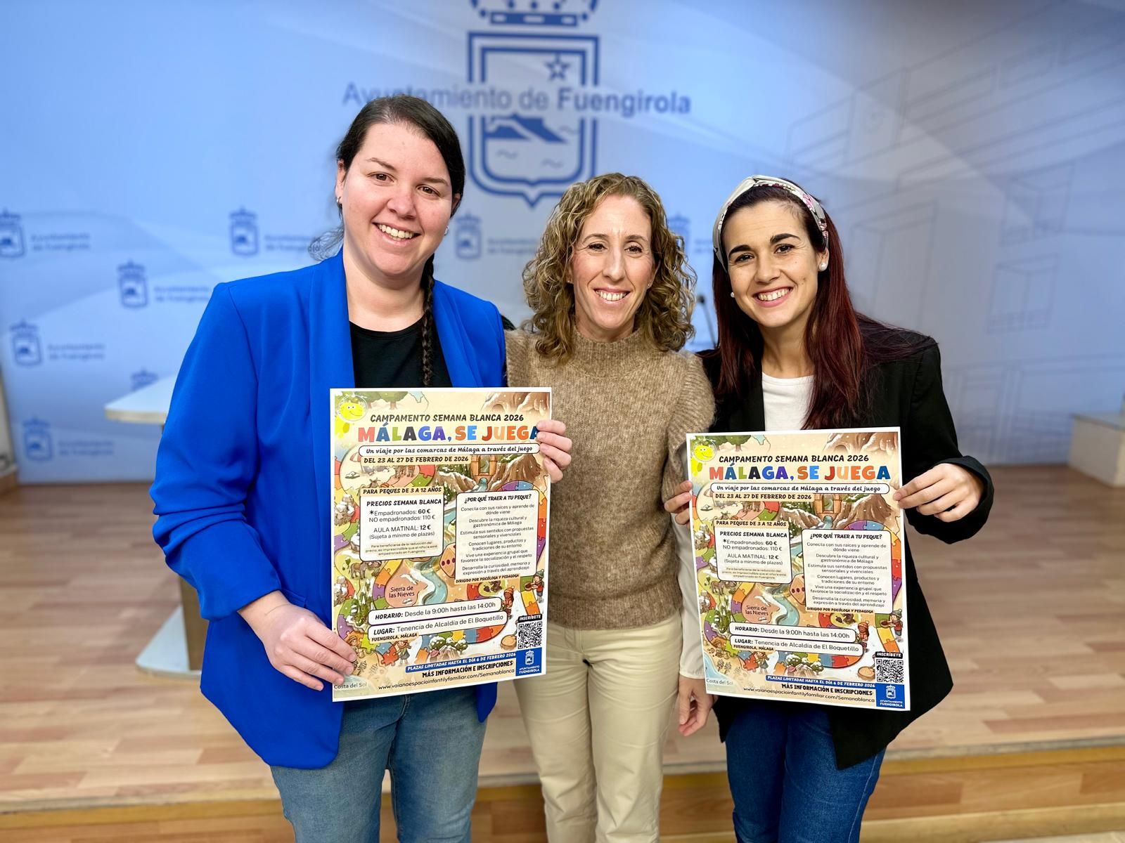 De izquierda a derecha, Paula Carrión, Carmen Díaz y Ana Calzado.