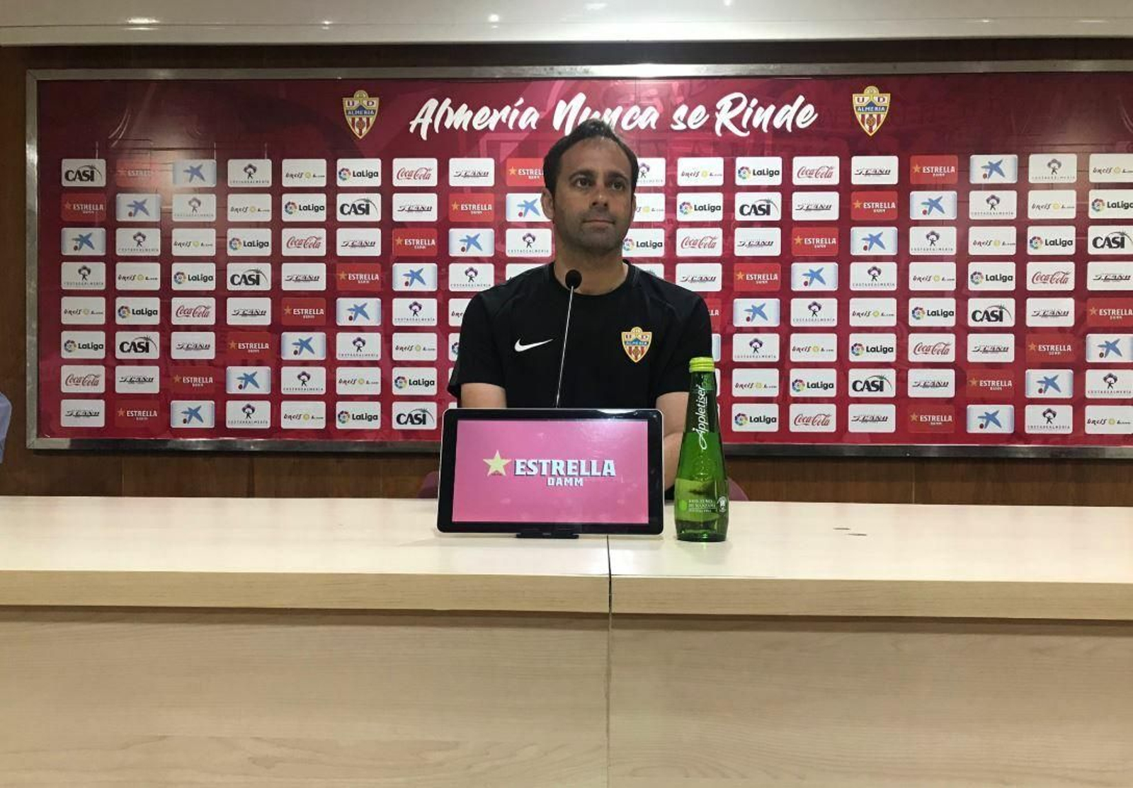 FF, en la rueda de prensa.