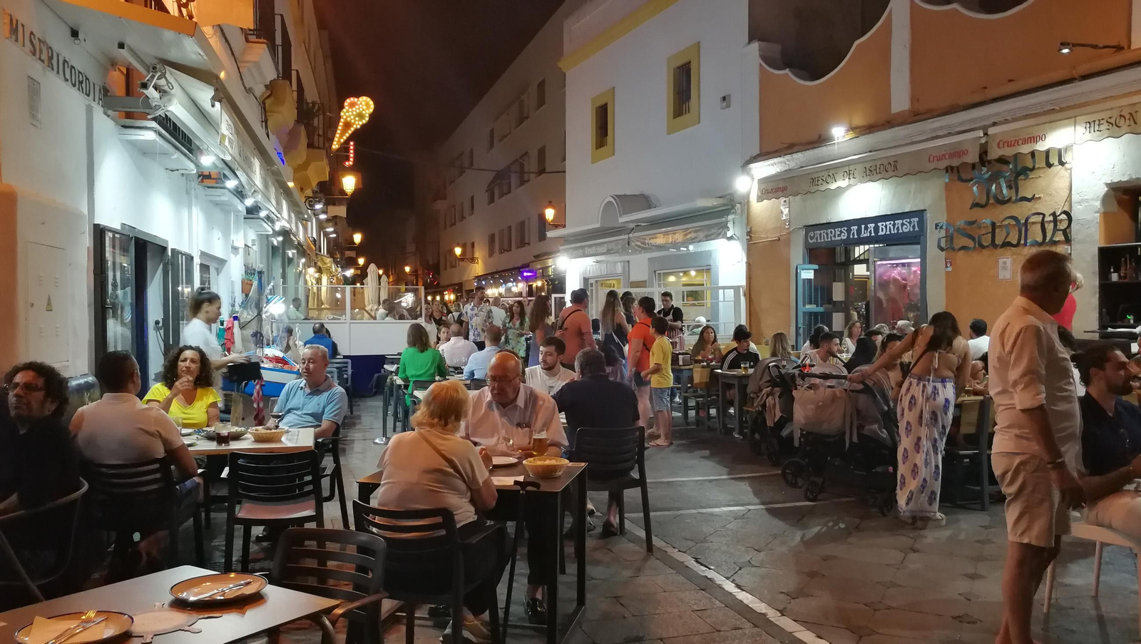 Una imagen de la céntrica calle Misericordia.